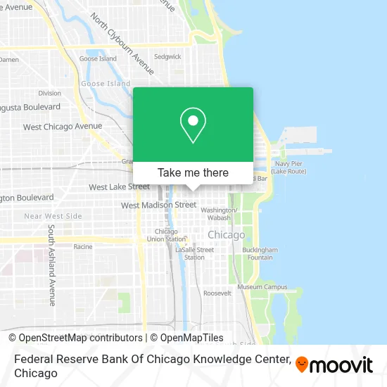 Federal Reserve Bank Of Chicago Knowledge Center map
