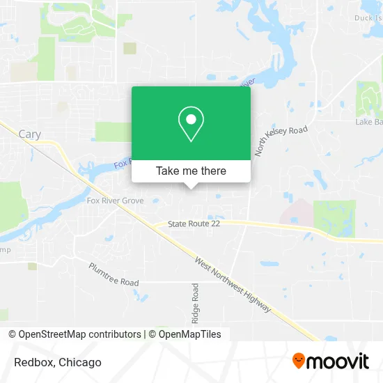 Redbox map