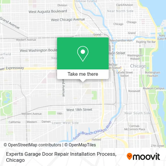 Experts Garage Door Repair Installation Process map