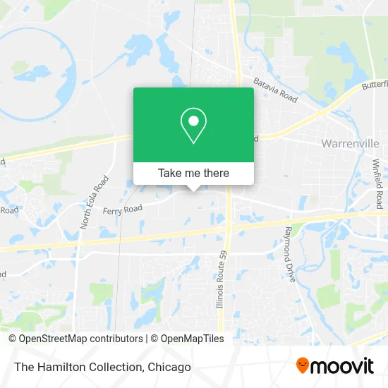 The Hamilton Collection map