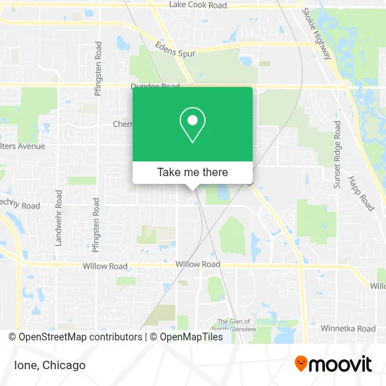Ione map
