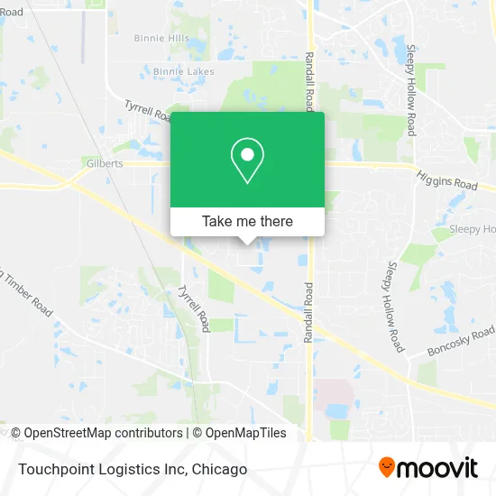 Touchpoint Logistics Inc map