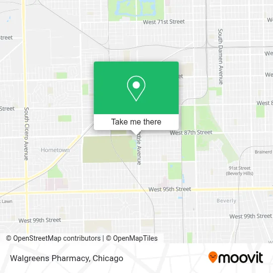 Walgreens Pharmacy map