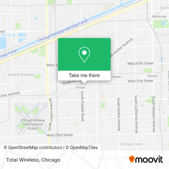 Total Wireless map