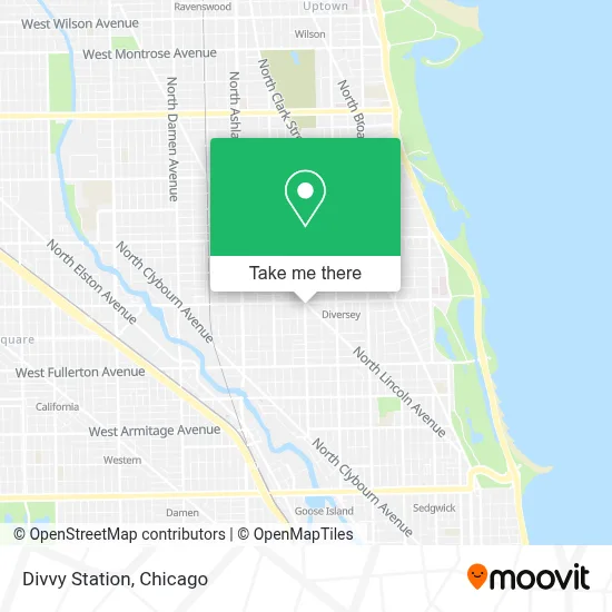 Divvy Station map