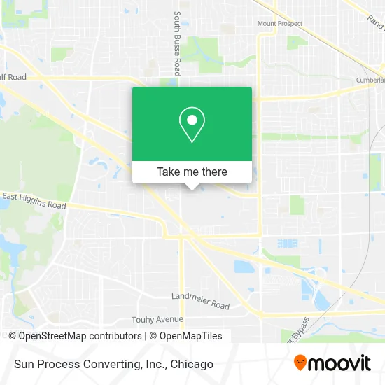 Sun Process Converting, Inc. map
