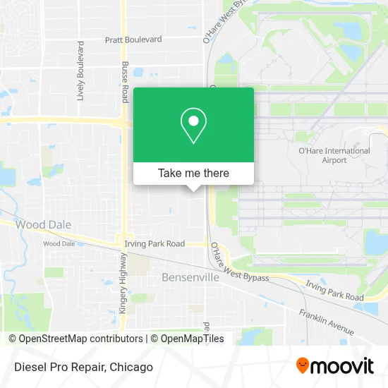 Diesel Pro Repair map