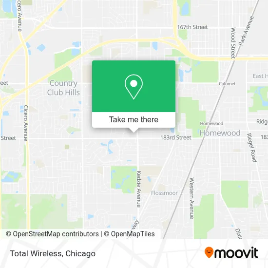 Total Wireless map