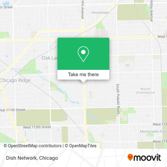 Dish Network map