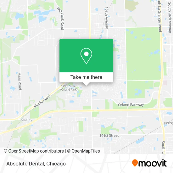 Absolute Dental map