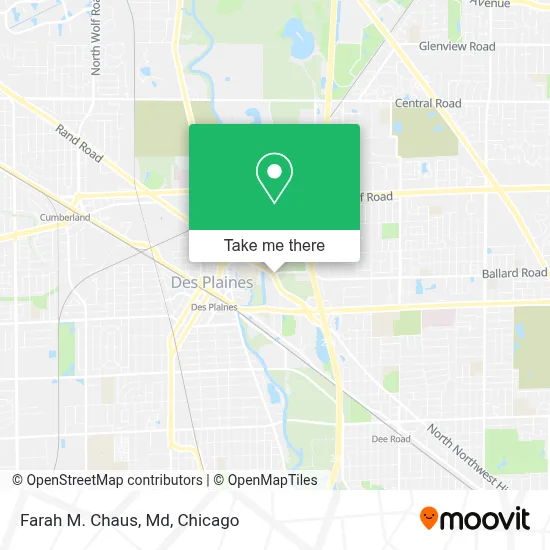 Farah M. Chaus, Md map