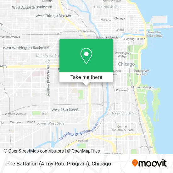 Fire Battalion (Army Rotc Program) map