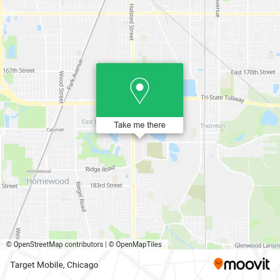 Target Mobile map