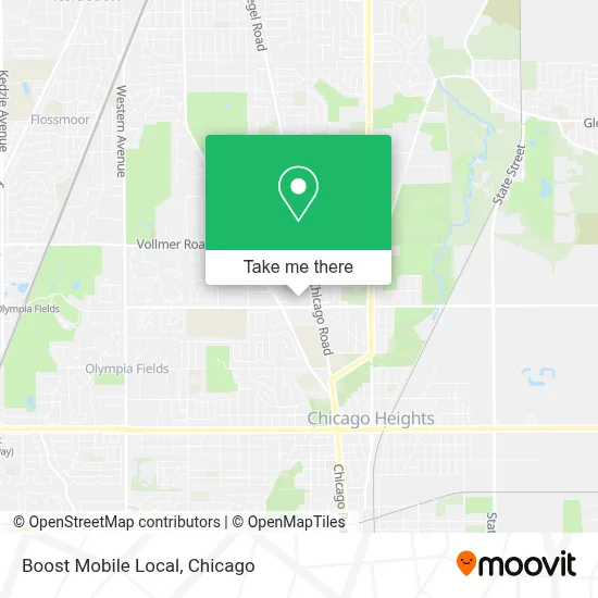 Boost Mobile Local map
