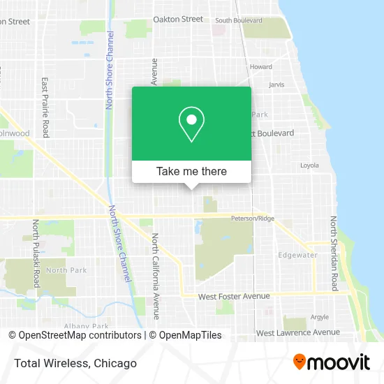 Total Wireless map