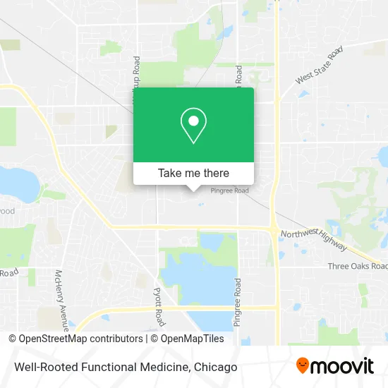 Well-Rooted Functional Medicine map