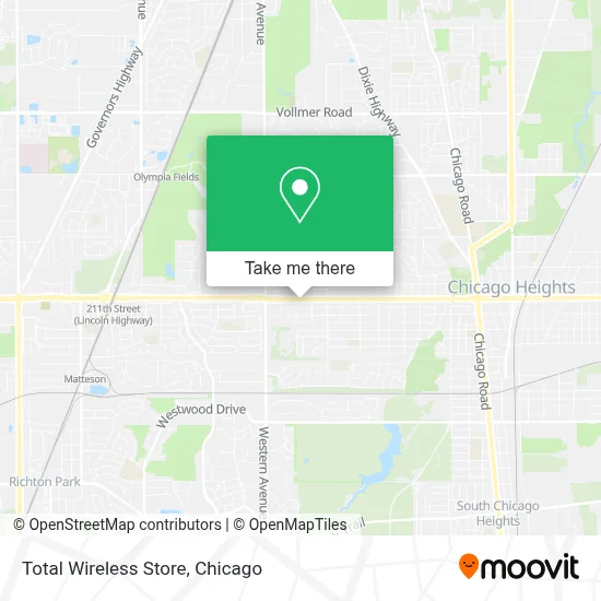 Total Wireless Store map