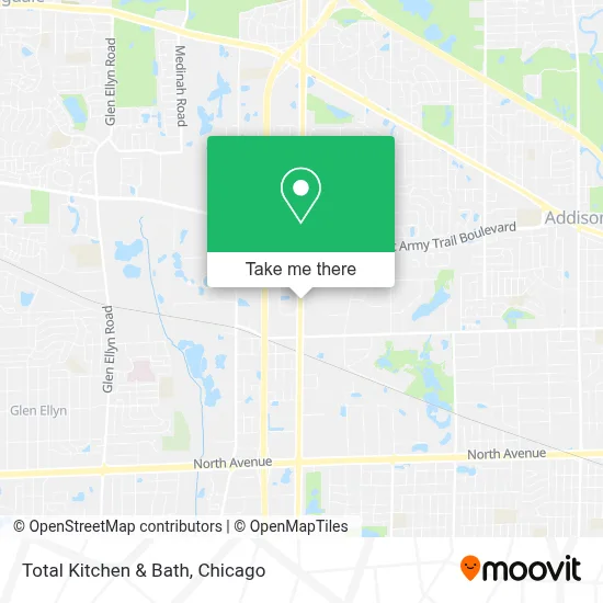 Total Kitchen & Bath map