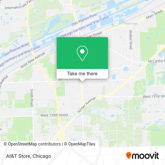 At&T Store map