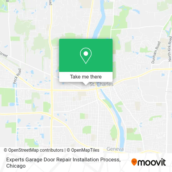 Experts Garage Door Repair Installation Process map