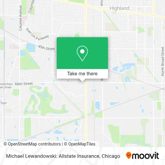 Michael Lewandowski: Allstate Insurance map