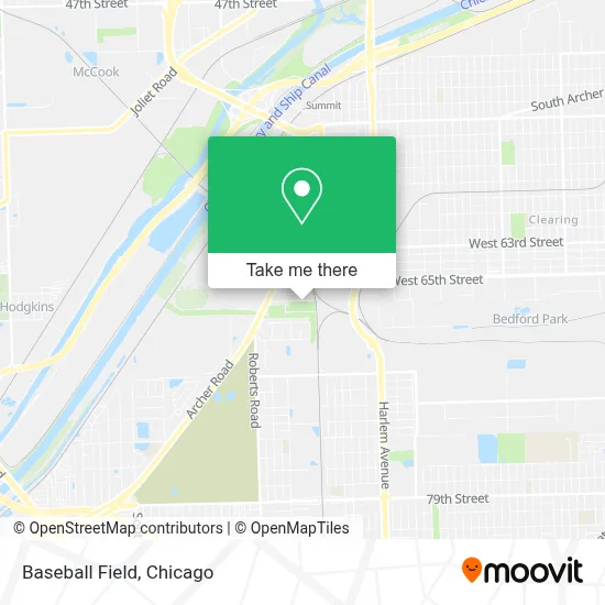 Baseball Field map