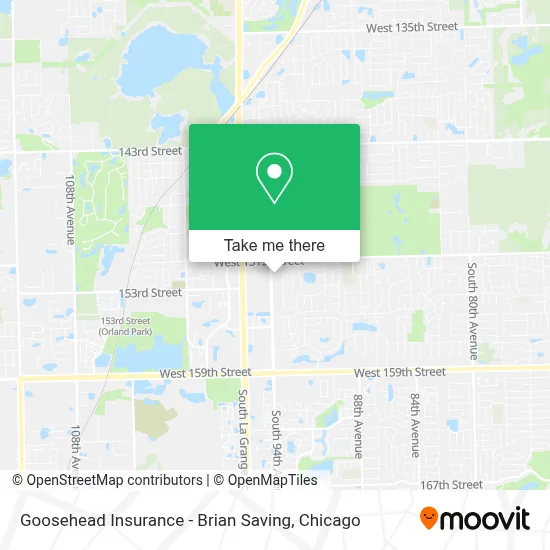 Goosehead Insurance - Brian Saving map