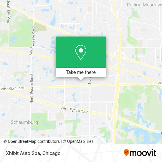 Xhibit Auto Spa map