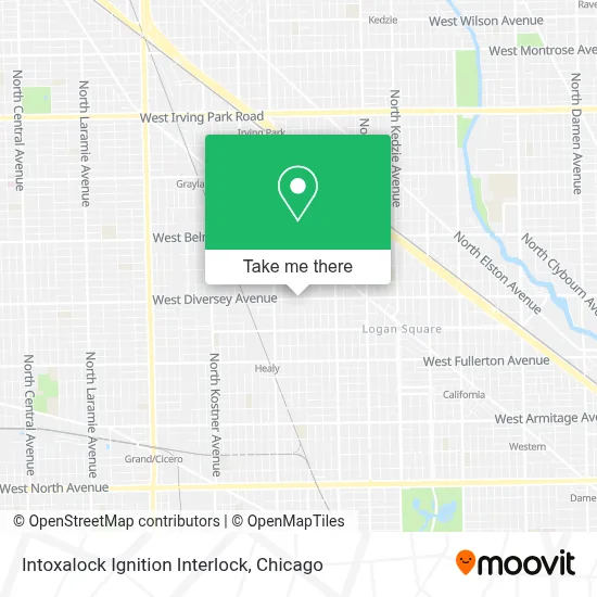 Intoxalock Ignition Interlock map
