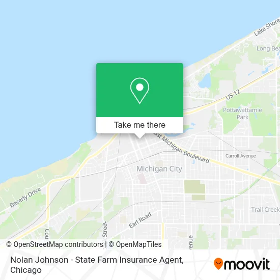 Nolan Johnson - State Farm Insurance Agent map