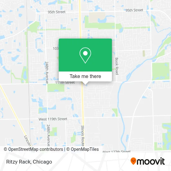 Ritzy Rack map