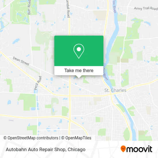 Autobahn Auto Repair Shop map