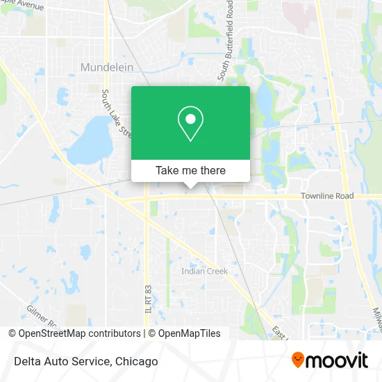 Delta Auto Service map