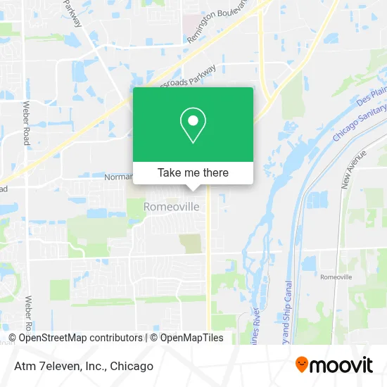 Atm 7eleven, Inc. map
