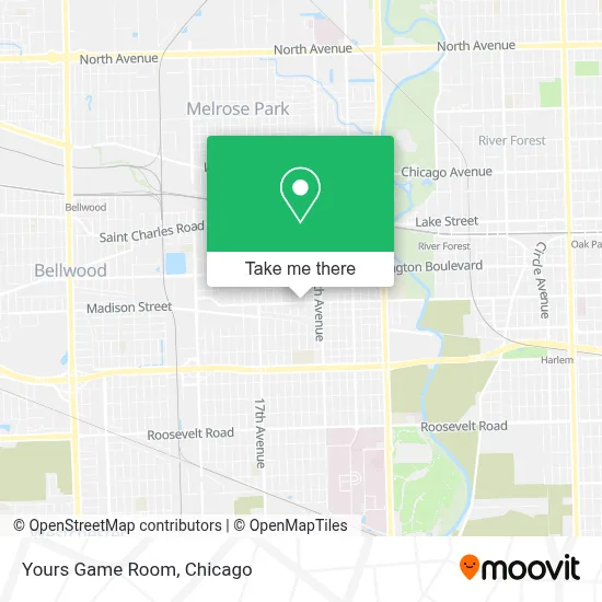 Yours Game Room map