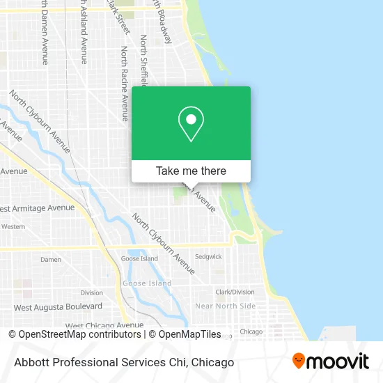 Abbott Professional Services Chi map