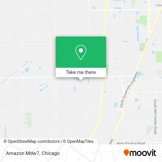 Amazon Mdw7 map