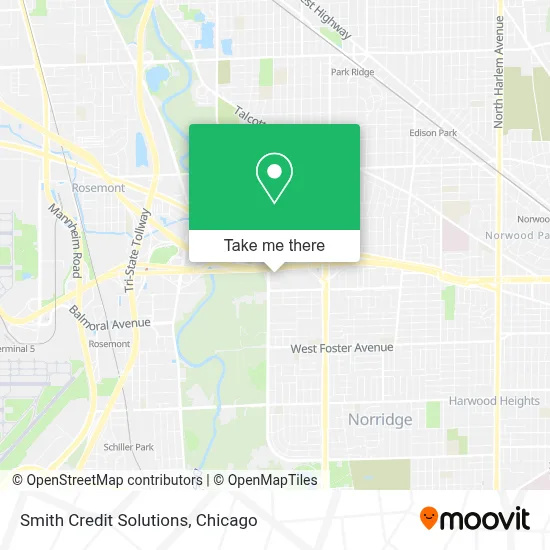 Smith Credit Solutions map