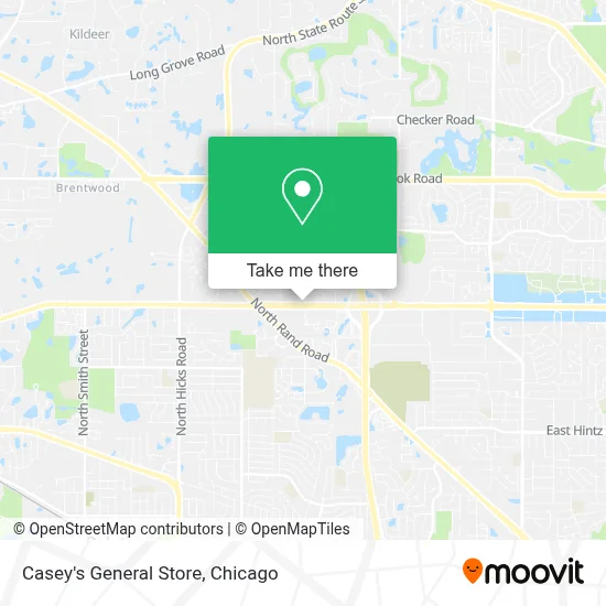 Casey's General Store map