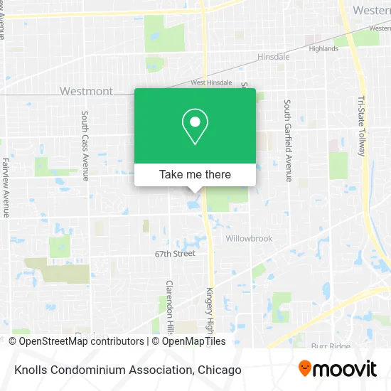 Knolls Condominium Association map