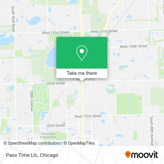 Pass Time Llc map