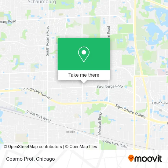 Cosmo Prof map