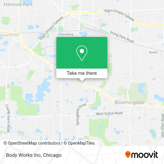 Body Works Inc map