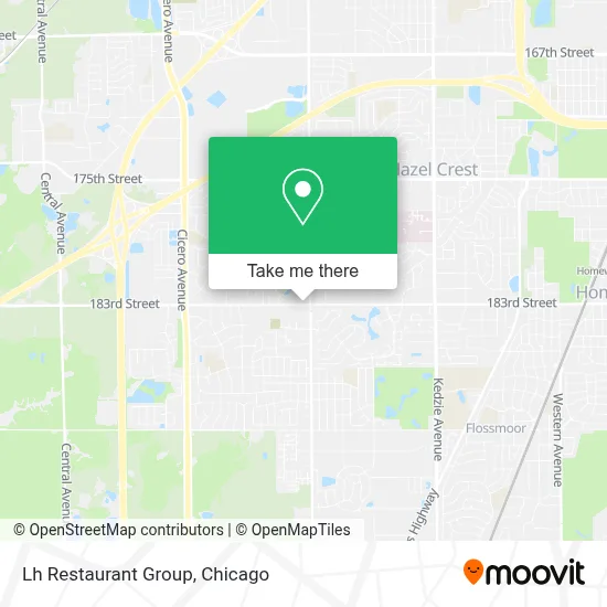 Lh Restaurant Group map
