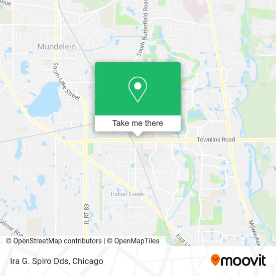 Ira G. Spiro Dds map
