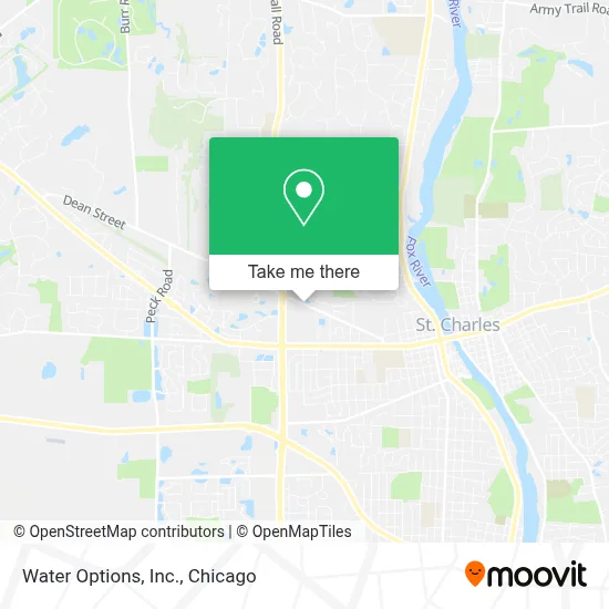Water Options, Inc. map