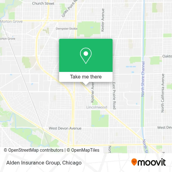 Alden Insurance Group map