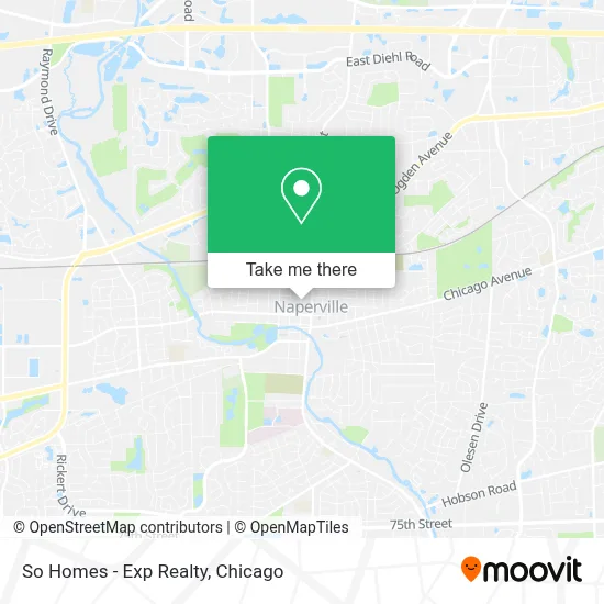 So Homes - Exp Realty map
