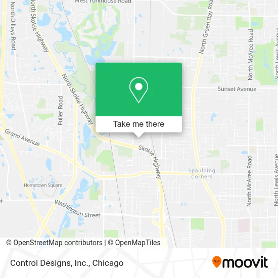 Control Designs, Inc. map