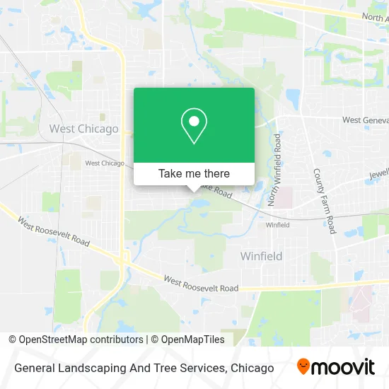 General Landscaping And Tree Services map
